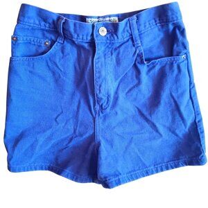 7/8 27" Vtg Shorts Bonjour Lilac/Purple Denim Shorts All Cotton 1990's Mom Prep